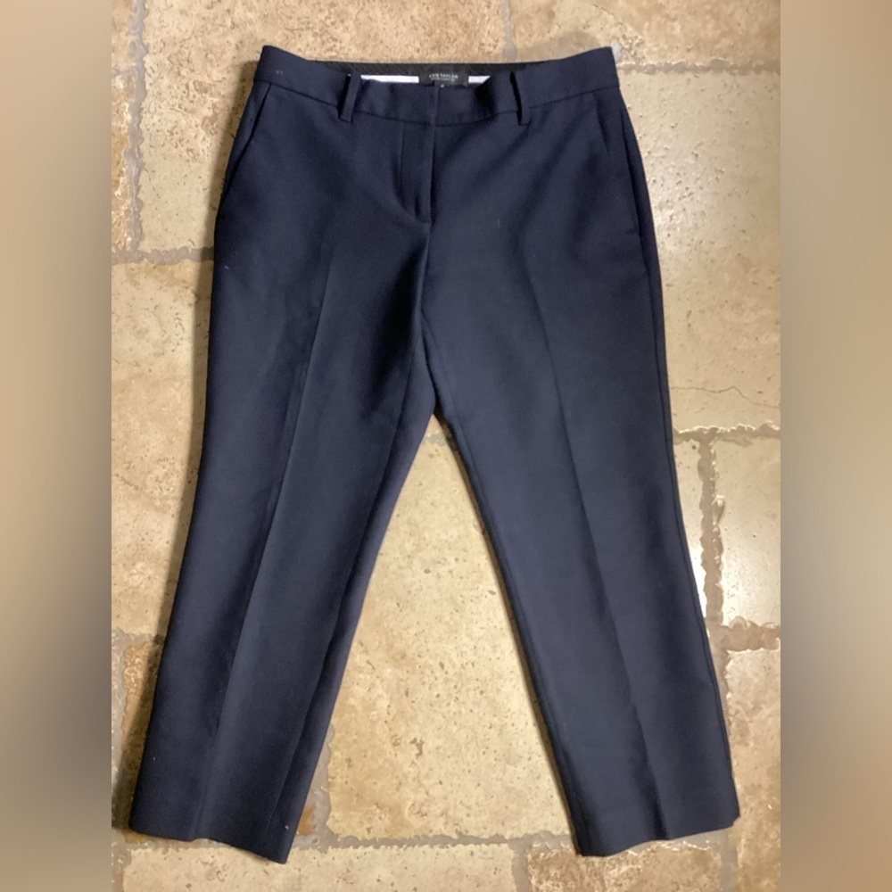 Ann Taylor curvy fit trousers-SZ 4P-Navy
B2